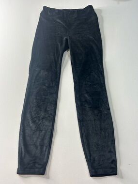 LuLaRoe Medium Black Velour Stretch Leggings